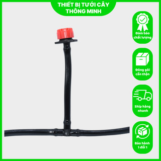 Bộ Kit Tưới Nhỏ Giọt Tiết Kiệm Gồm 20 Béc Tưới 8 Tia Điểu Chỉnh Được Thành Nhỏ Giọt - Cút Xanh