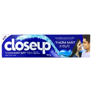 KEM ĐÁNH RĂNG CLOSEUP BẠC HÀ 180g