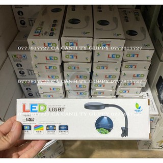 Đèn led kẹp mini Jeneca D1s kẹp miệng kính cho bể cá cảnh
