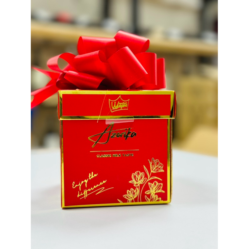 Kẹo socola Azorika nhập khẩu Ukraine-hộp 130g nhiều màu max đẹp,lại ngon phù hợp làm quà biếu,tặng