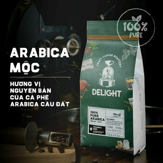 Cà phê Arabica nguyên chất Cầu Đất - Đà Lạt rang mộc | Cafe phù hợp pha phin, pha máy, pha cold brew | DELIGHT