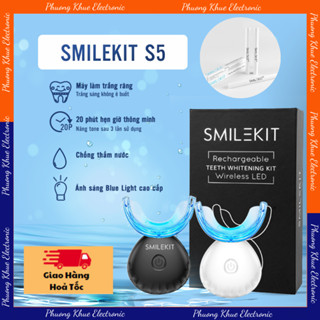 Máy làm trắng răng S5, giúp răng trắng sáng, không ê buốt, chắc khỏe từ sâu bên trong - Bảo hành 12 tháng