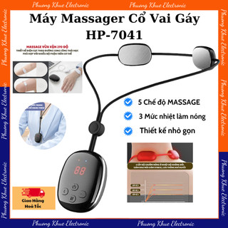  Máy Massage Xung Điện DAITASHI HP-7041 Tác Động Cổ Vai Gáy Giúp Thư Giãn Giảm Đau Lưu Thông Khí Huyết BH 12 tháng 