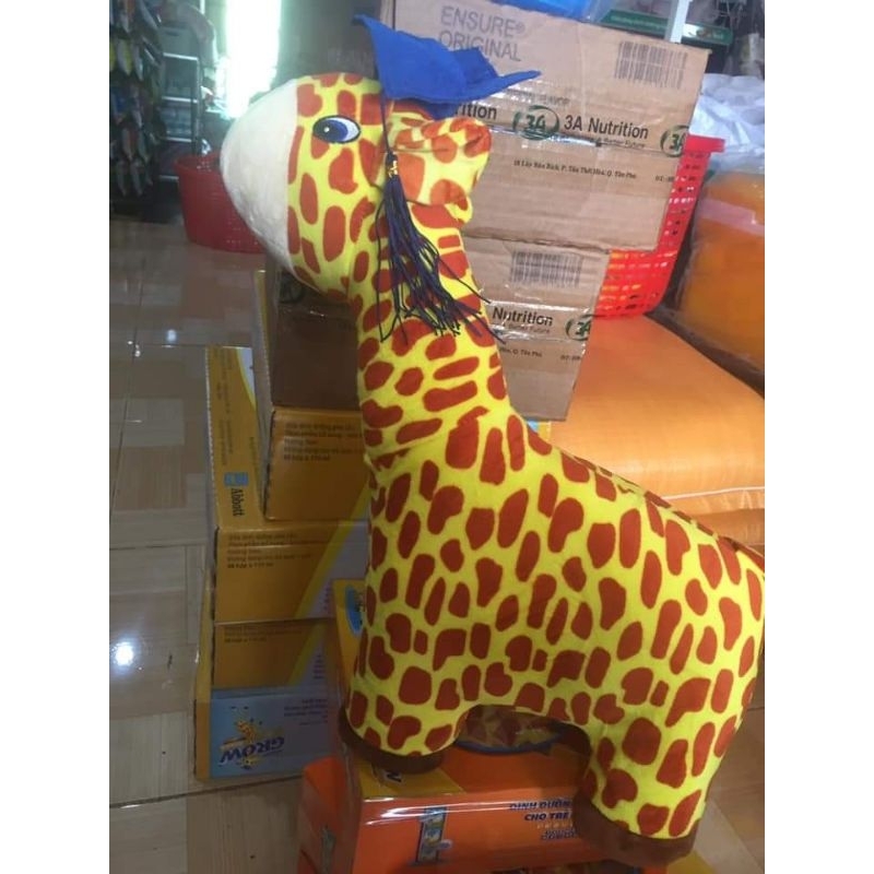 Gấu bông 30cm similac, hưu bông 35cm grow vải velboa đẹp, mềm mịn🌹🌹 freeship 🌹🌹 hkm sữa