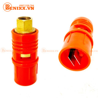 Béc cam xịt rửa xe cao áp mỏ vịt ĐÀI LOAN loại tốt lõi sứ Ren trong 13MM - CÓ ĐIỀU CHỈNH TIA - 1.2mm 1.5mm 2.0mm 2.5mm