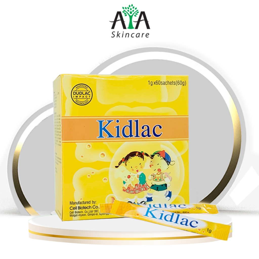 Men vi sinh KIDLAC cho bé hỗ trợ tiêu hóa bổ sung lợi khuẩn đường ruột Probiotics, Prebiotic vitamin - avaskinscare