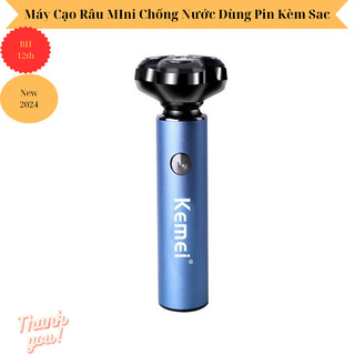 Máy cạo râu kemei km 386 máy cạo râu mini cao cấp chống nước