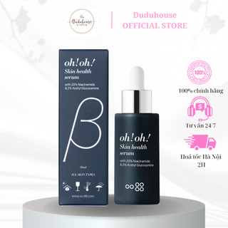 Serum Oh! Oh! Niacinamide 20% dưỡng sáng da, giảm thâm nám, thu nhỏ lỗ chân lông Skin Health 30ml Duduhouse