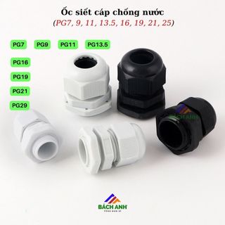 Ốc nhựa siết cáp chống nước IP68