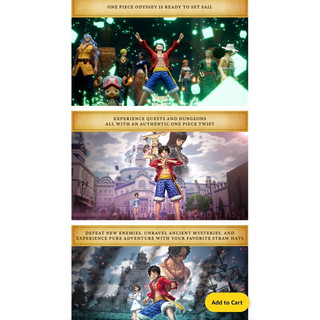 Đĩa Game PS4/PS5 : One Piece Odyssey (new)