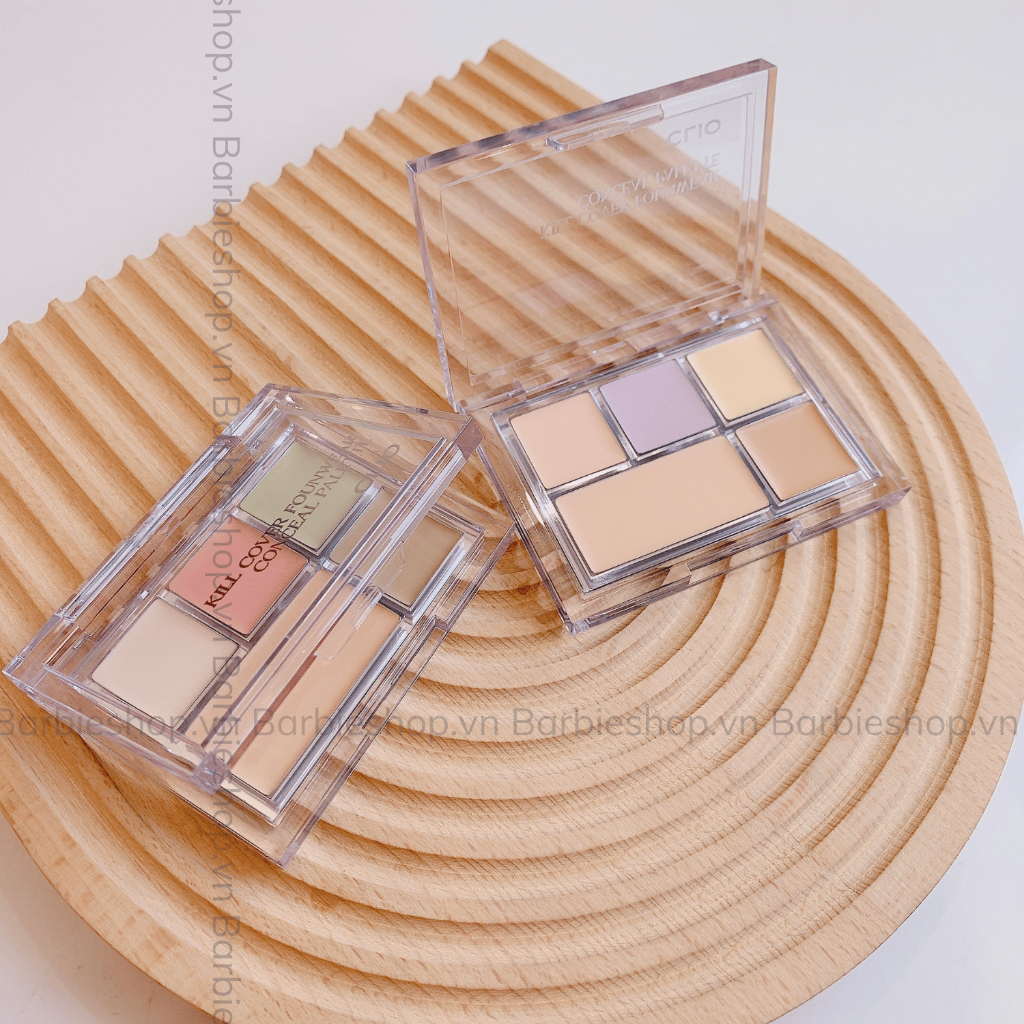 Che Khuyết Điểm - Triệt Sắc 5 Ô Clio Kill Cover Founwear Conceal Palette