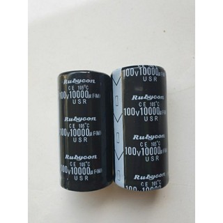 Gói 2 tụ điên 10000/100v rubycon chất lượng tốt