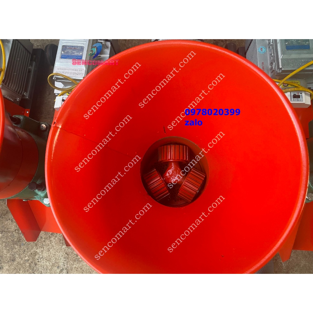 Máy ép cám viên 3 quả lô giá rẻ