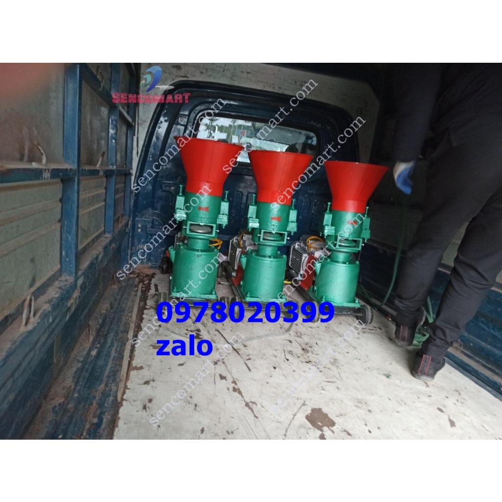 Máy ép cám viên 3 quả lô giá rẻ