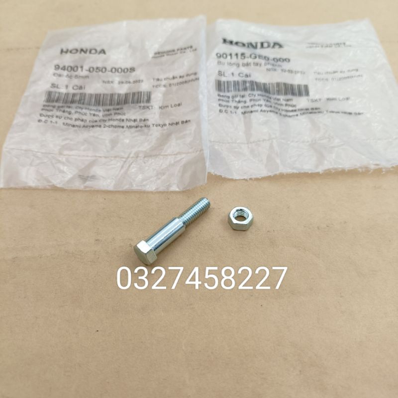 Ốc bu lông bắt tay thắng, phanh xe DREAM zin chính hãng