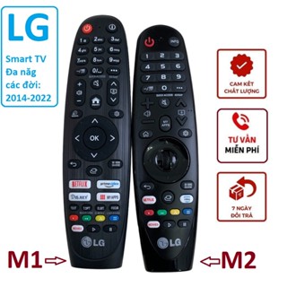  Điều khiển tivi LG Smart đa năng dùng cho các đời từ 2014 đến 2022 remote LG giọng nói thông minh MR20 có chuột bay 