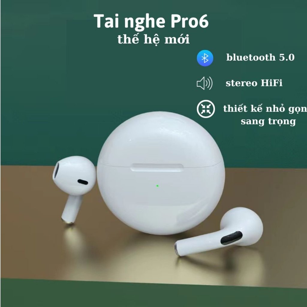 Tai Nghe bluetooth ko dây Mini Tws pro6 Cho Android Và IP oneshop0003