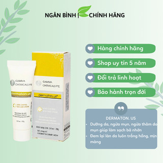 Kem mụn Dematon.US làm sạch chất cặn bã, mờ sẹo, dưỡng da trắng sáng mịn màng