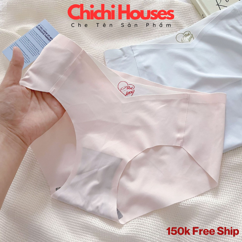 Quần Lót Nữ Đúc Su Tim Thun Lạnh Kháng Khuẩn Không Lộ Viền CHICHI HOUSES 2400