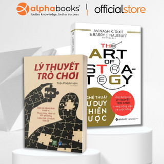 Sách combo 2 cuốn về lý thuyết trò chơi kinh điển: nghệ thuật tư duy chiến lược + lý thuyết trò chơi
