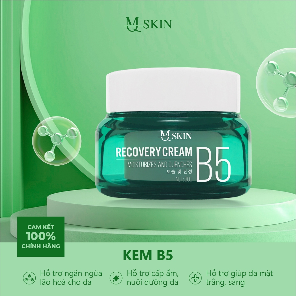 Kem Dưỡng Ẩm Phục Hồi Chống Lão Hóa Da B5 - MQ SKIN Recovery B5 Cream 30gr