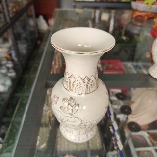 Bình Hoa Thờ Cúng Bạch Ngọc Sen Trắng