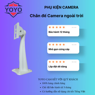 Chân đế camera ngoài trời bằng thép