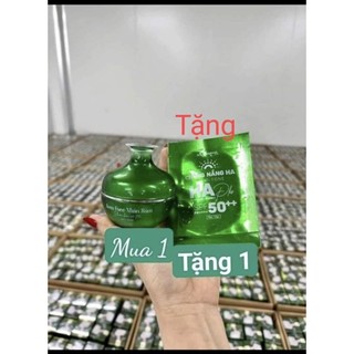 Kem sâm xanh ncollagen tặng kèm sét chống nắng