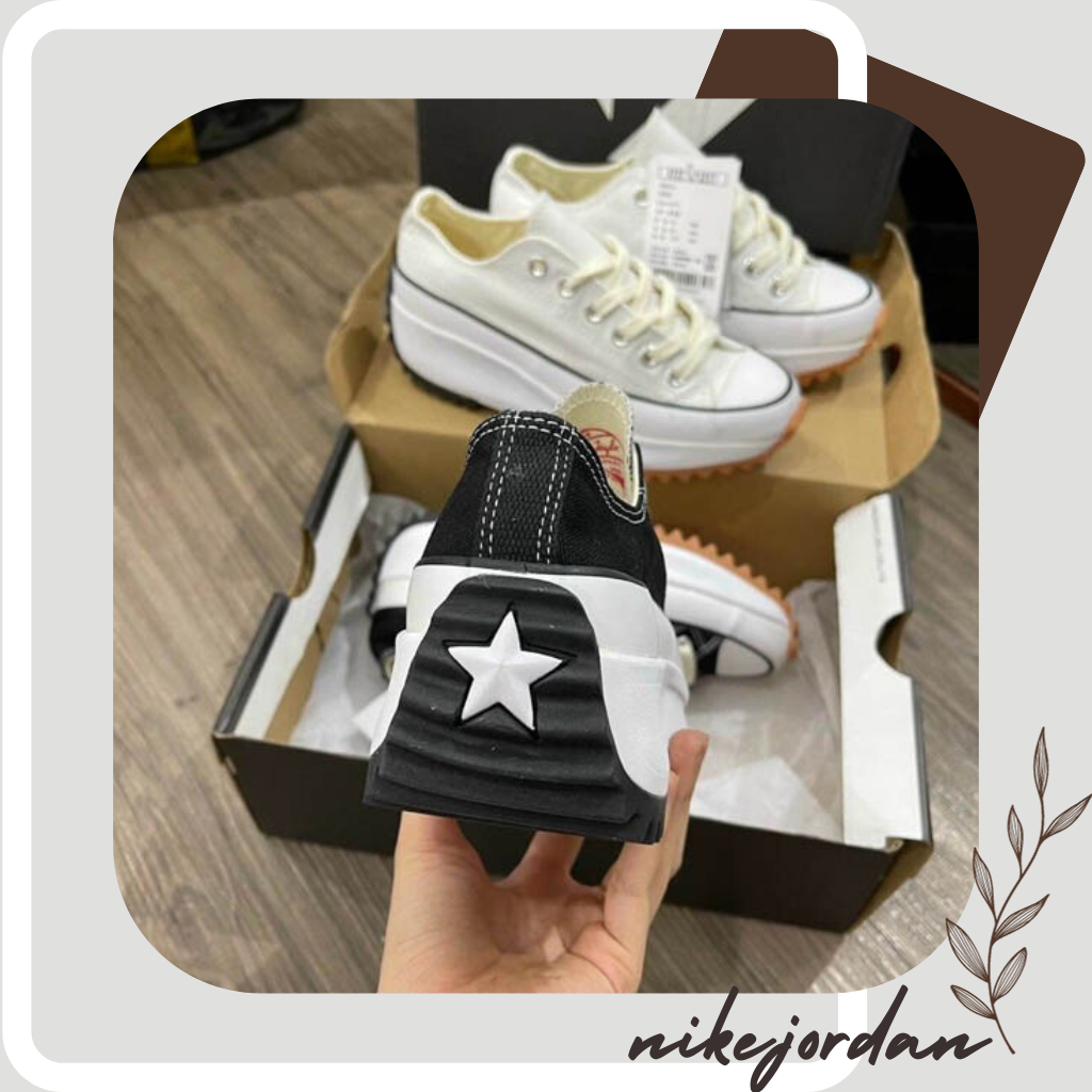 Giày Converse_Nam Nữ, Giày Converse_Run Star Đế Cao Cổ Thấp Nam Nữ