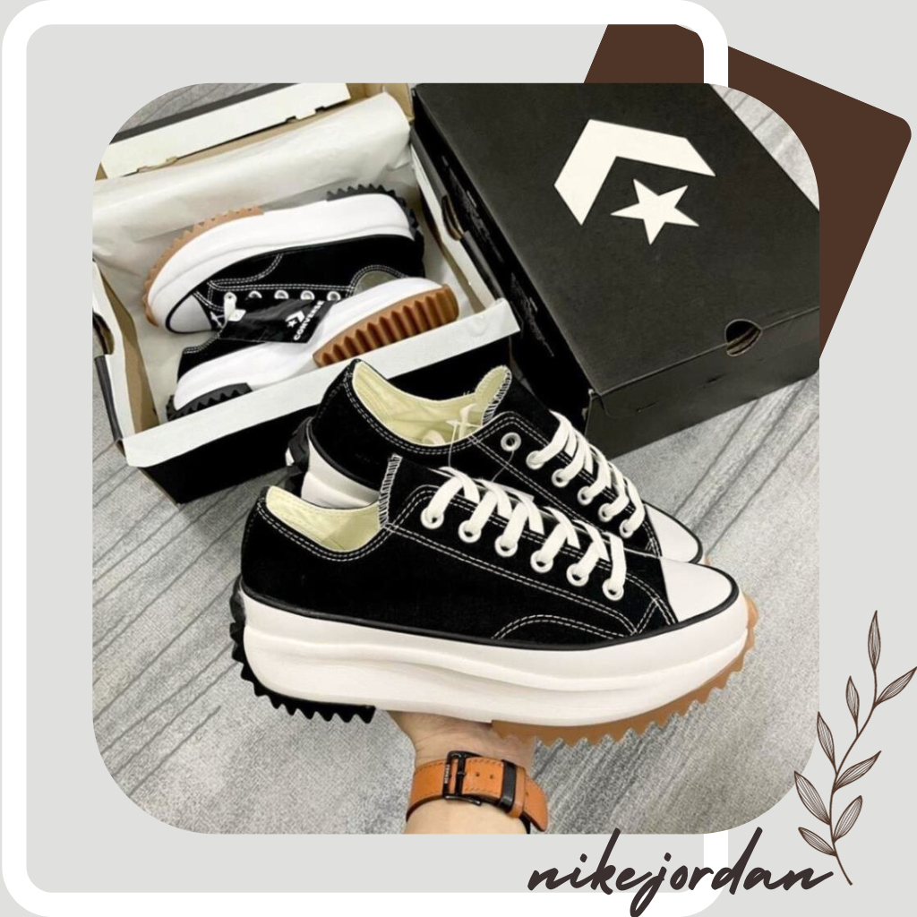 Giày Converse_Nam Nữ, Giày Converse_Run Star Đế Cao Cổ Thấp Nam Nữ