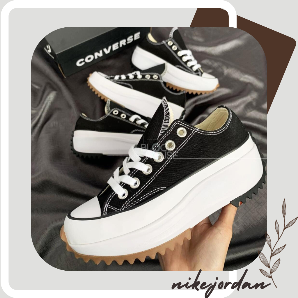 Giày Converse_Nam Nữ, Giày Converse_Run Star Đế Cao Cổ Thấp Nam Nữ