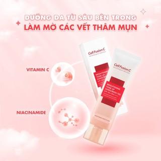 Kem Chống Nắng Dưỡng Trắng Nâng Tone Kiềm Dầu Cell Fusion C Toning Sunscreen 100 SPF50+/ PA++++