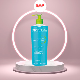 Gel rửa mặt tạo bọt, không chứa xà phòng Bioderma Sebium Gel Moussant - 200ml