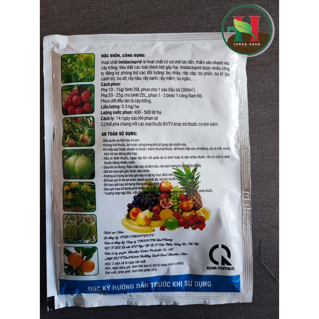 Trừ rầy rệp trĩ Vua Imida chuyên sâu rầy, trĩ, rệp lưu dẫn, thấm sâu