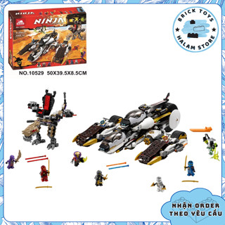 [Có sẵn] Đồ chơi lắp ráp Ninjago 20529 70595 Ultra Stealth Raider - Mô hình toy Chiến xa tàng hình