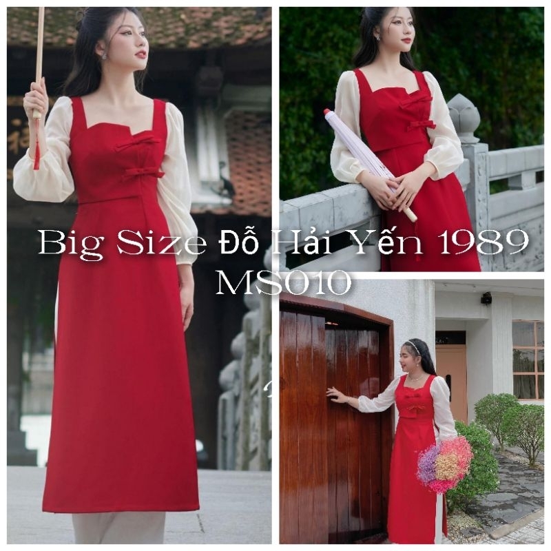 Áo Dài Big Size ( 55kg đến 100kg ) MS010