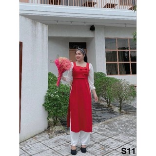 Áo Dài Big Size ( 55kg đến 100kg ) MS010