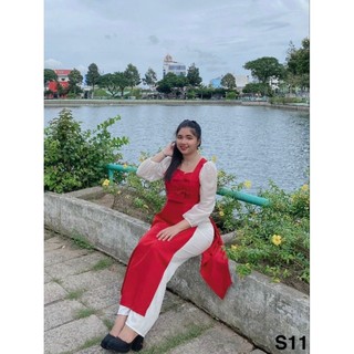 Áo Dài Big Size ( 55kg đến 100kg ) MS010
