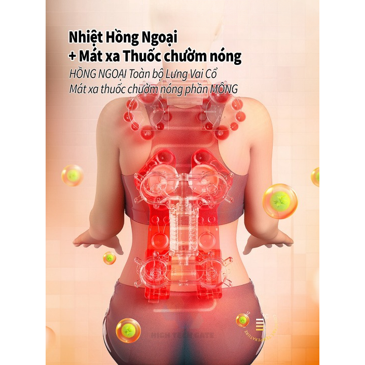 Nệm ghế massage toàn thân nhật bản giá rẻ