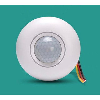 Công tắc cảm biến chuyển động luxlights k218d pir sensor hồng ngoại gắn trần tích hợp cảm biến ánh sáng