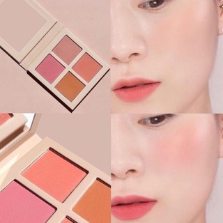 Bảng má hồng MoonSlice chuẩn màu tone cam hồng siêu xinh dành cho makeup