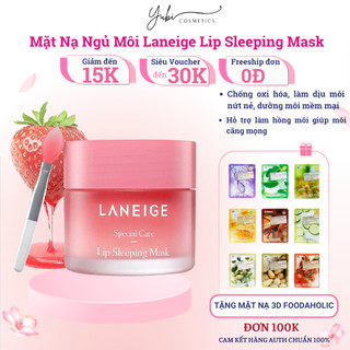 Mặt nạ ngủ môi LANEIGE Lip Sleeping Mask chính hãng Hàn Quốc - YUBI SHOP
