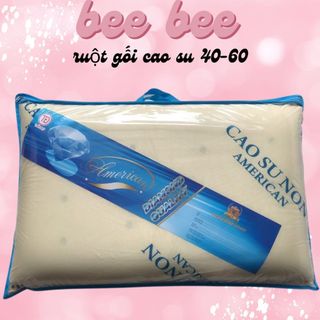 Gối cao su non american 40*60-gối ôm cao su -ruột gối cao su non american gối nằm 40x60cm gối ôm 25x100cm hàng việt nam