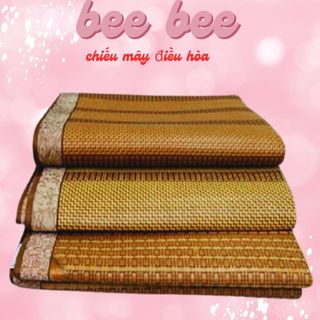 Chiếu điều hòa sợi mây tổng hợp cao cấp hàng việt nam xuất khẩu 2 mặt giá rẻ 1m2 1m6 1m8