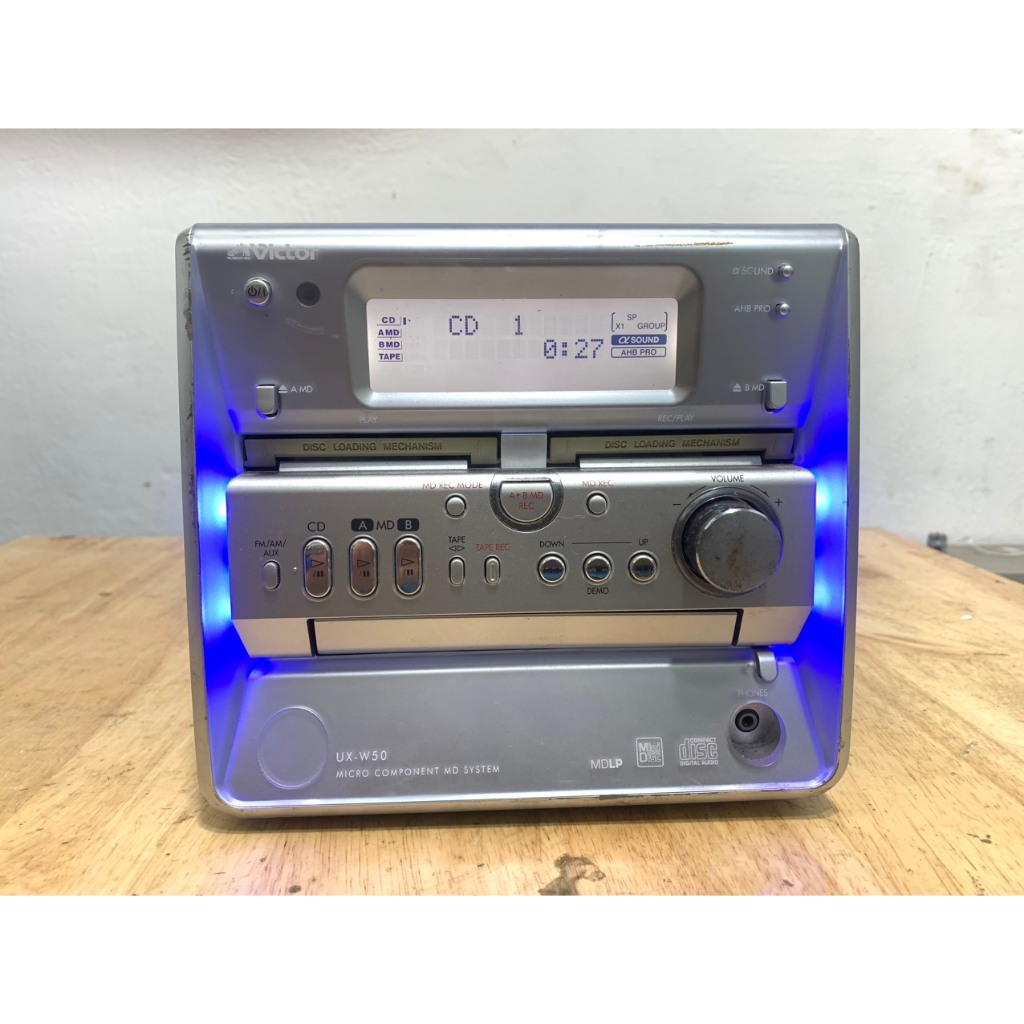 Bán cục dàn amply victor UX - W50 đẹp keng như hình hát cực tốt