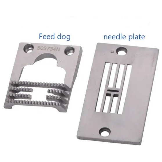 Răng Cưa(Bàn Lừa), Mặt nguyệt Máy May Zigzag Singer, 503734N Feed Dog, 503733N Needle Plate For Singer 457 Zigzag