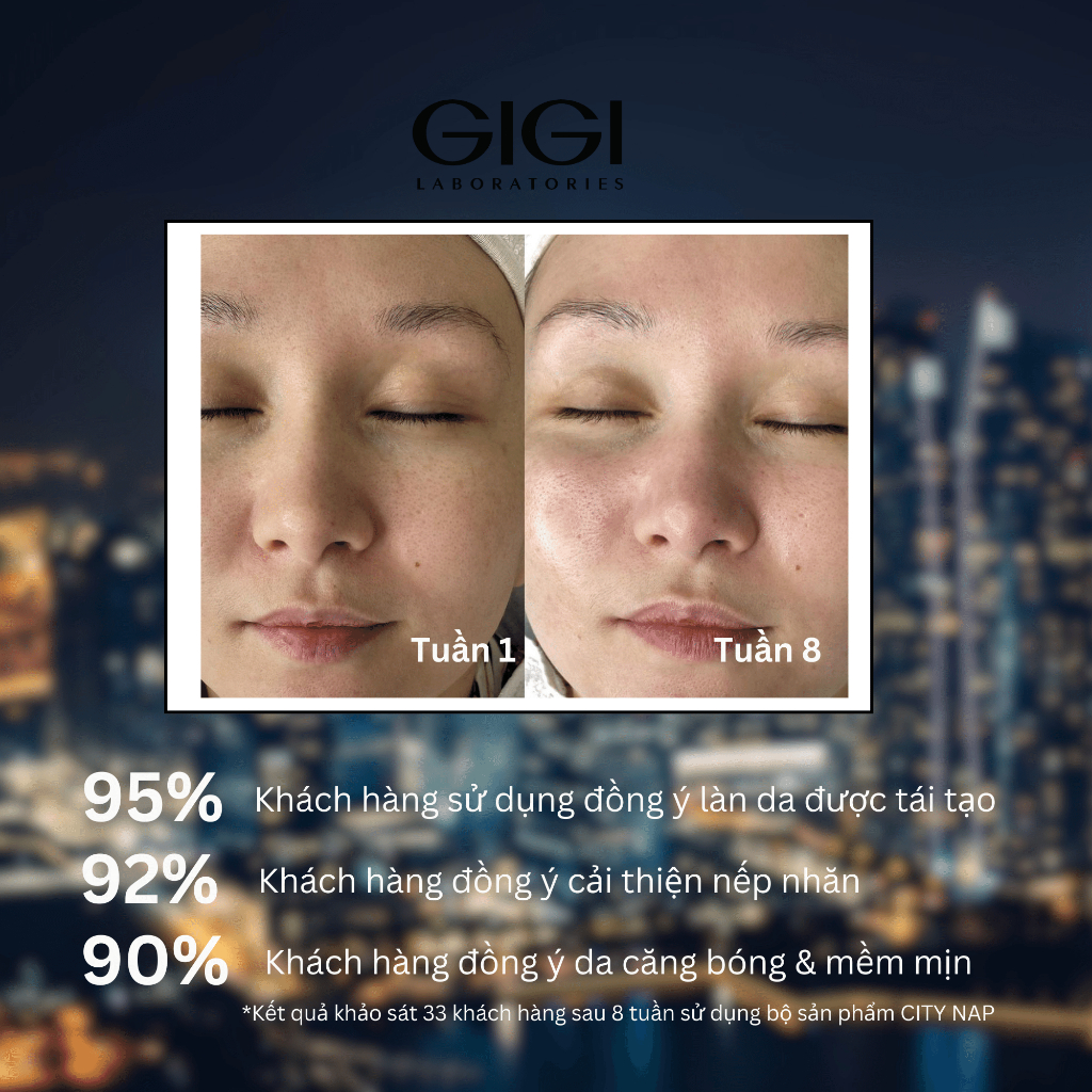 Kem dưỡng da ban đêm GIGI City Nap Urban Night Cream 50ml