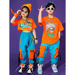 Set Quần Áo Bé Trai Bé Gái Nhảy Hiện Đại - Tiktok - Zumba - Hiphop nhà THDANCE - Chính Hãng
