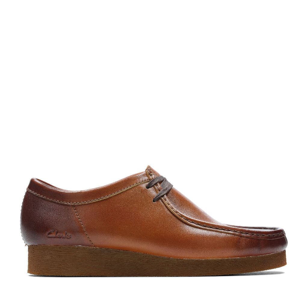 Giày buộc dây nam CLARKS Wallabee 2 màu nâu