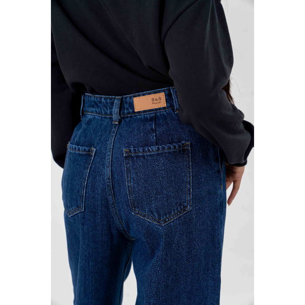 Quần jeans nữ VIỆTBROTHERS ống rộng 231QBU18